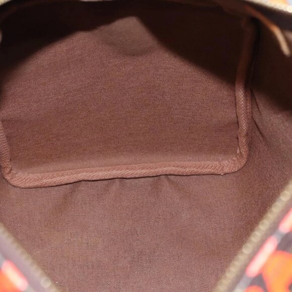 LOUIS VUITTON Monogram Graffiti Speedy 30 Hand Bag Orange M93705 LV Auth 114571A - Picture 11 of 16